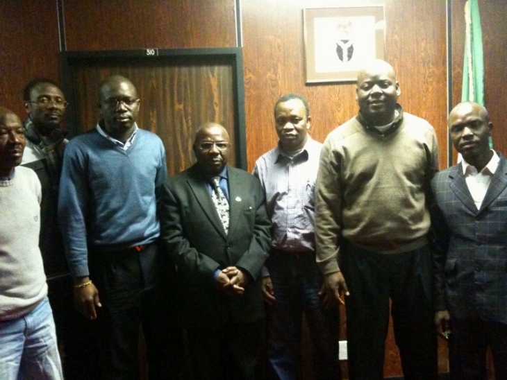 Protestation contre la tentative de confiscation du pouvoir à Abidjan: LE RHDP Canada chez l`ambassadeur du Nigéria